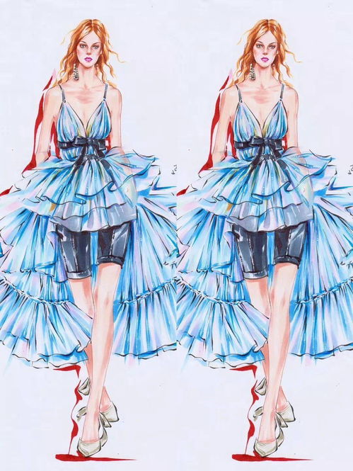 鞋帽風尚 65張服裝效果圖解析潮流趨勢